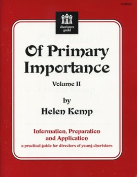 Of Primary Importance Vol. II - Demo/Accomp CD by for Perf CD