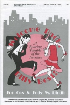 Welcome Back Billy Best - Demo CD by for Perf CD