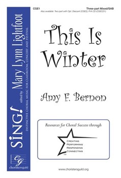 This is Winter by Bernon Amy F for 3-Part Mixed