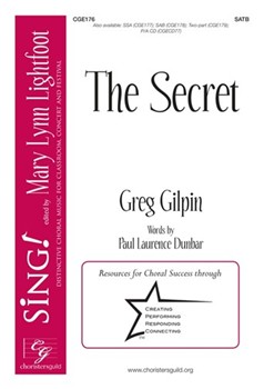 Secret by Gilpin Greg for SATB and Piano