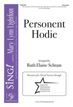 Personent Hodie by - Schram Ruth Elaine - for 2-Part