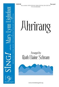 Ahrirang by Schram Ruth Elaine for 2-Part and Piano