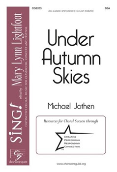 Under Autumn Skies by Jothen Michael for SSA and Piano