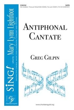 Antiphonal Cantate by Gilpin Greg for SATB and Piano