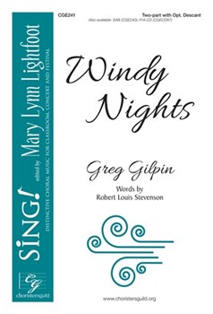 Windy Nights by Gilpin Greg for 2-Part and Piano
