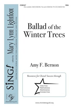 Ballad of the Winter Trees by Bernon Amy F for SSA and Piano