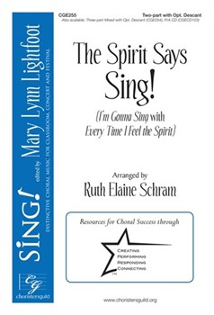 Spirit Says Sing by - Schram Ruth Elaine - for 2-Part and Piano