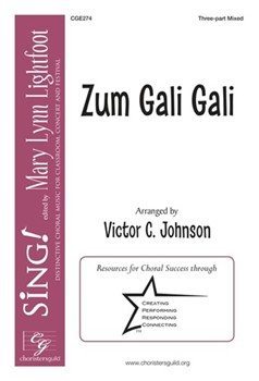 Zum Gali Gali by Israeli Folk Song - Johnson Victor C - for 3-Part Mixed a cappella