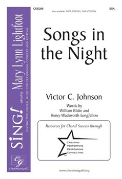 Songs in the Night by Johnson Victor C for SSA