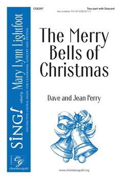 Merry Bells of Christmas by Perry Dave and Jean for 2-Part and Piano