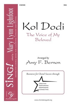 Kol Dodi by Bernon Amy F for SSA and Piano