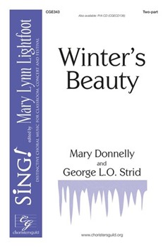 Winter's Beauty by Donnelly and Strid for 2-Part and Piano
