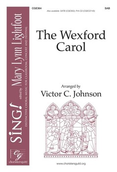 Wexford Carol by - Johnson Victor C - for SAB and Piano