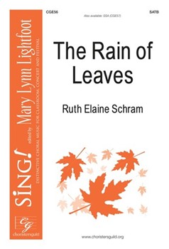 Rain of Leaves by Schram Ruth Elaine for SATB