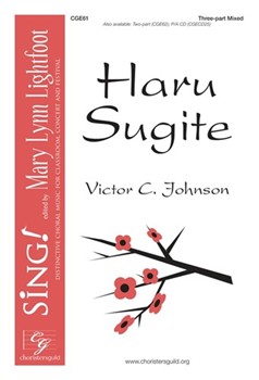 Haru Sugite by Johnson Victor C for SAB
