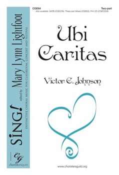 Ubi Caritas by Johnson Victor C for 2-Part