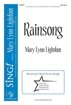 Rainsong by Lightfoot Mary Lynn for 2-Part and Piano