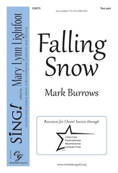 Falling Snow by Burrows Mark for 2-Part and Piano