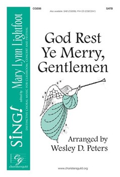 God Rest Ye Merry Gentlemen by - Peters Wesley D. - for SATB and Piano (Trad. English Carol)