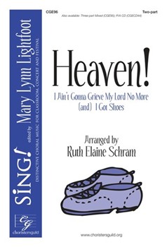 Heaven by - Schram Ruth Elaine - for 2-Part and Piano (Trad. Spirituals)
