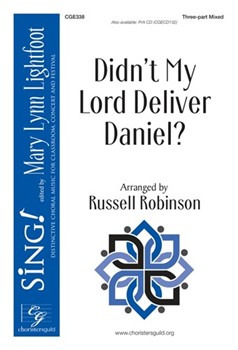 Didn't My Lord Deliver Daniel by - Robinson Russell L - for Accompaniment CD