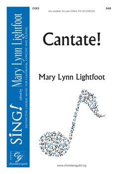 Cantate by Lightfoot Mary Lynn for Accompaniment CD
