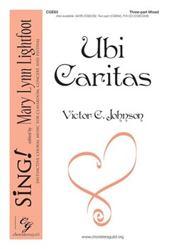 Ubi Caritas by Johnson Victor C for Accompaniment CD