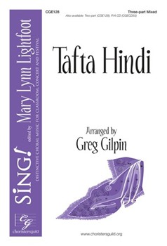Tafta Hindi by Middle Eastern Folk - Gilpin Greg - for Performance/Accompaniment CD