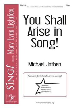 You Shall Arise in Song by Jothen Michael for Performance/Accompaniment CD