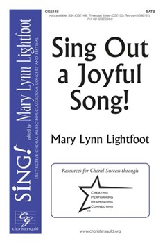 Sing Out a Joyful Song by Lightfoot Mary Lynn for Accompaniment CD