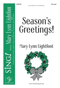 Season's Greetings by Lightfoot Mary Lynn for Accompaniment CD