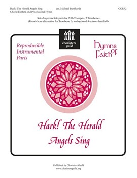 Hark The Herald Angels Sing by Burkhardt Michael and for Inst Parts