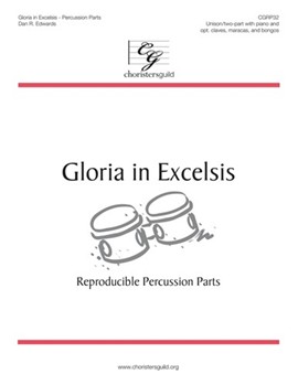 Gloria In Excelsis by Edwards Dan R for Percussion