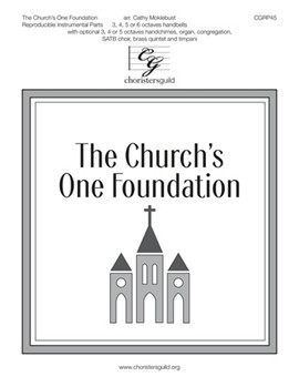 Church's One Foundation by Wesley Samuel Sebastian - Moklebust Cathy - for Brass Quintet