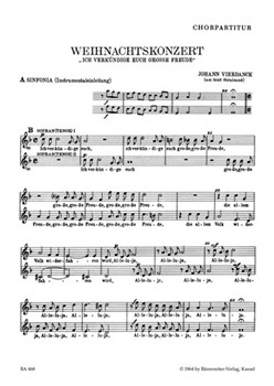 Ich verkundige euch groSe Freude -Weihnachtskonzert- by Fourdanck Johann for Female cho