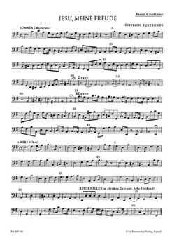 Jesu my heart's treasure BuxWV 60 -Cantata- by Buxtehude Dietrich for