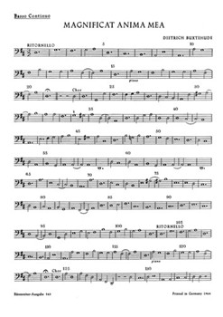 Magnificat anima mea BuxWV-Anh 1 -Motet- by Buxtehude Dietrich for