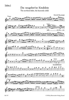 The newborn babe the heavenly child BuxWV 13 -Cantata- by Buxtehude Dietrich for