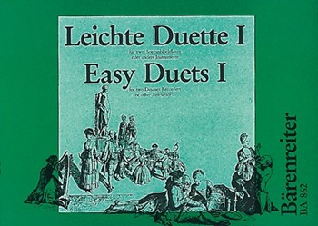 Leichte Duette Heft 1 by for 2Recorder-