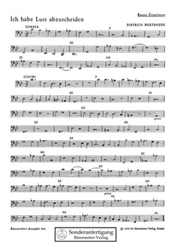 Ich habe Lust abzuscheiden BuxWV 46 -Kantate- by Buxtehude Dietrich for