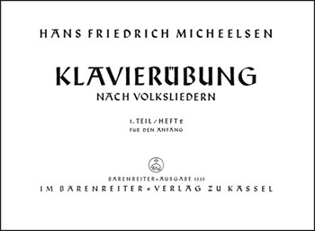 Klavierubung nach Volksliedern Heft 2 -20 Stucke mit Übungen fur den Anfang- by Micheelsen Hans Fri for Piano