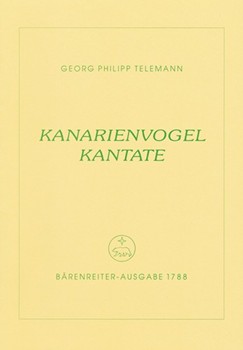 Kanarienvogel-Kantate -Trauermusik eines kunsterfahrenen Canarienvogels. Tragikomische Kantate- by Telemann Georg Philipp for miVoice/2V