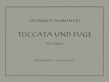 Toccata und Fuge (1939) by Chambinski Heinrich for Org