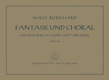 Fantasie by Burkhard Willy for Organ