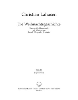 Die WeihnachtsGeschichte -Kantate- by Lahusen Christian for