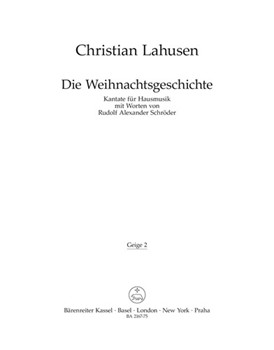 Die WeihnachtsGeschichte -Kantate- by Lahusen Christian for