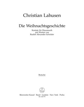 Die WeihnachtsGeschichte -Kantate- by Lahusen Christian for