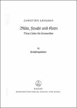 Fruhlingslieder by Lahusen Christian for Female cho