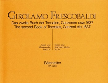 Organ & Keyboard Works Volume 4 by Frescobaldi Girolamo for Organ