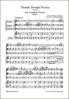 Triumph Triumph Victoria - Jour triomphal Victoria -Osterkantate- (aus "Fest- BuS- und Dankliede by Hammerschmidt Andreas for